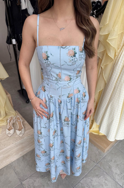Vestido Eden Blue