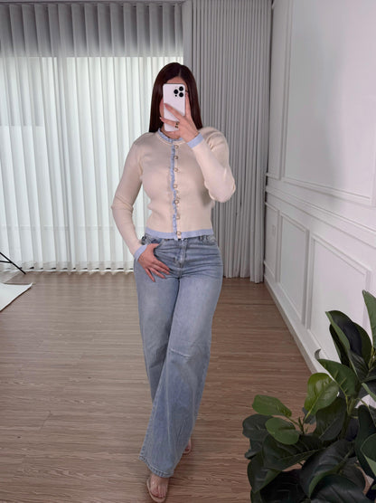 Sweater Ribbed Ivory