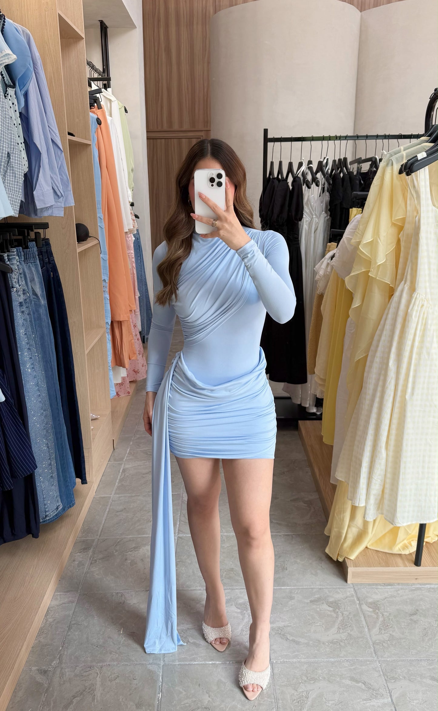 Vestido Etherial Blue