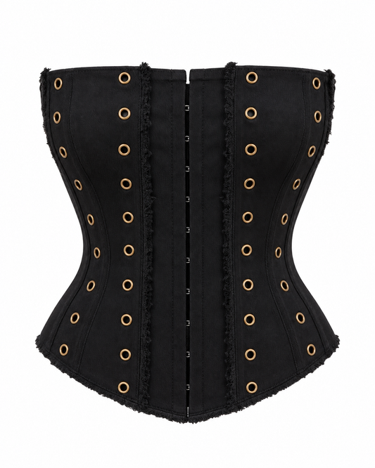 Corsette Eyelet Black