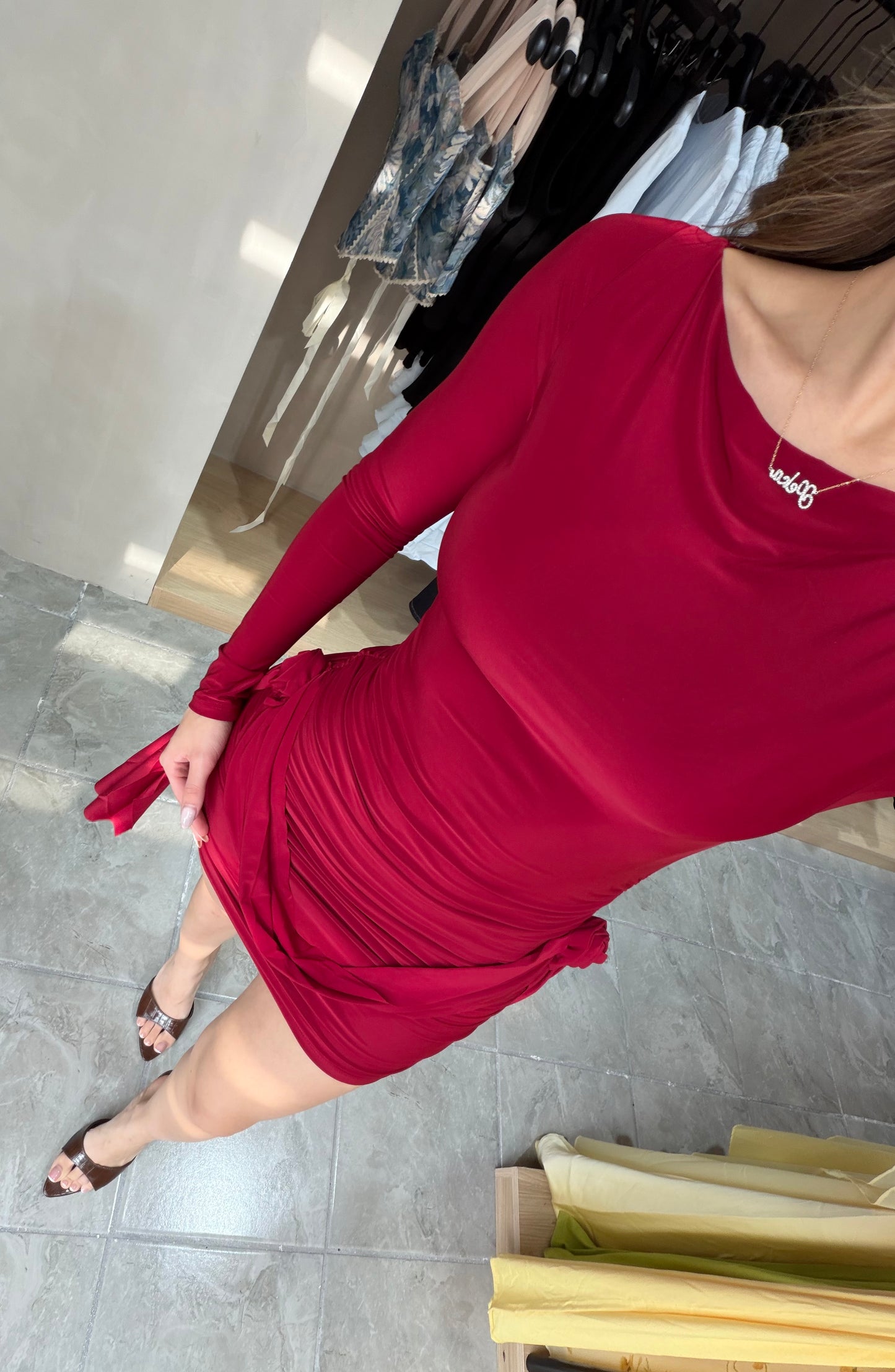 Vestido Fall Red