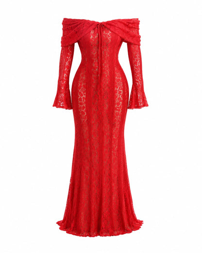 Vestido Boho Red