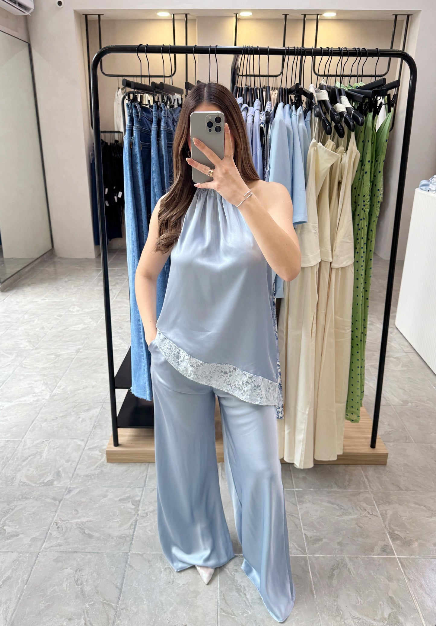 Conjunto Lace Blue