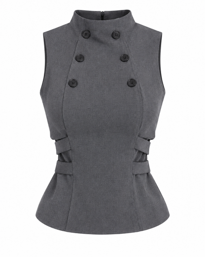Blusa Voile Gray