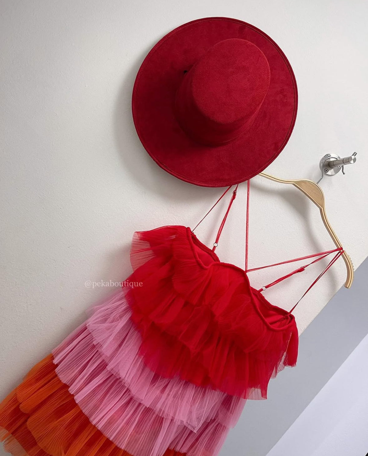 Vestido Cake Red
