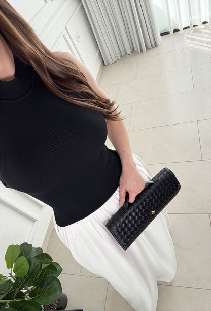 Vestido Contrast