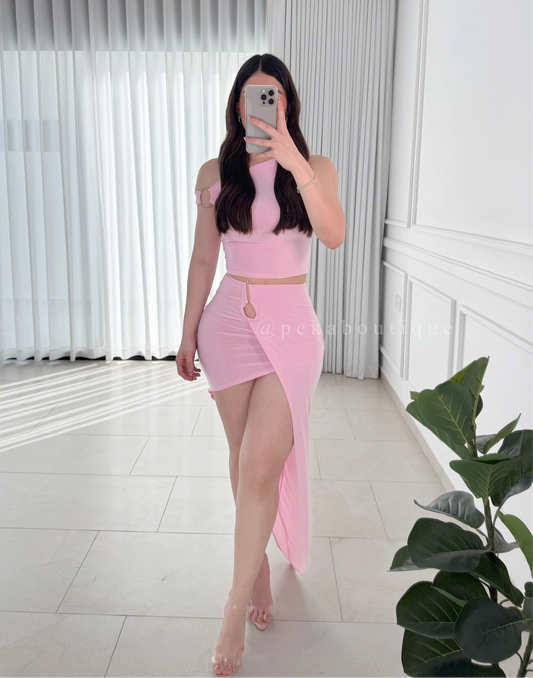 Conjunto Halo Pink
