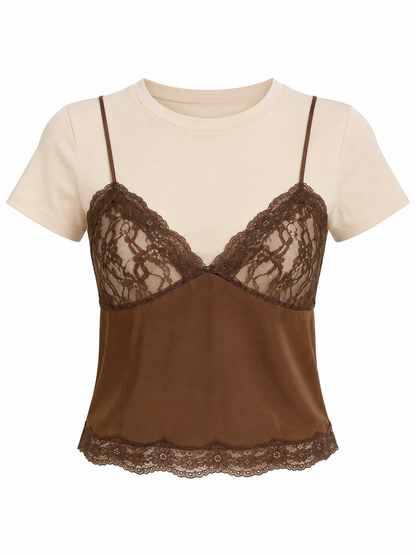 Blusa Hybrid Coffee