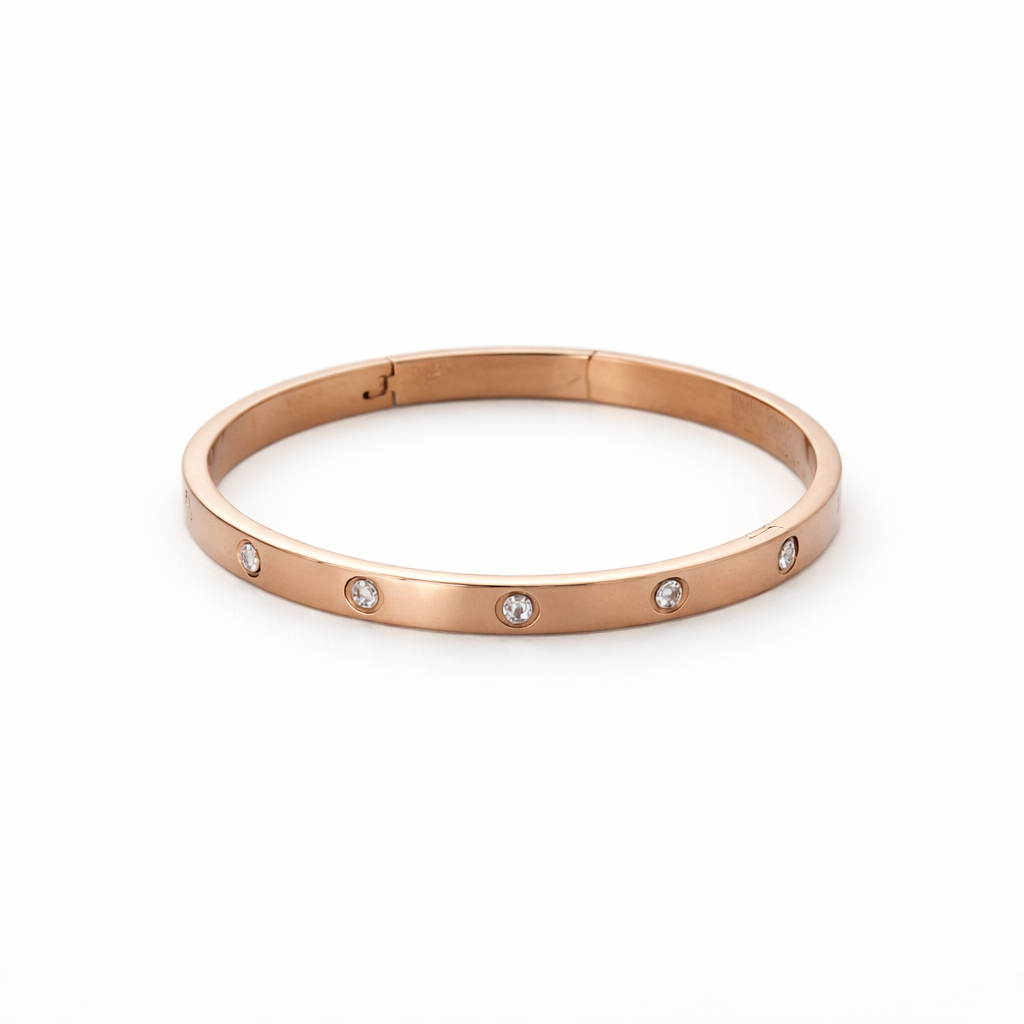 Brazalete Diamond Rosegold