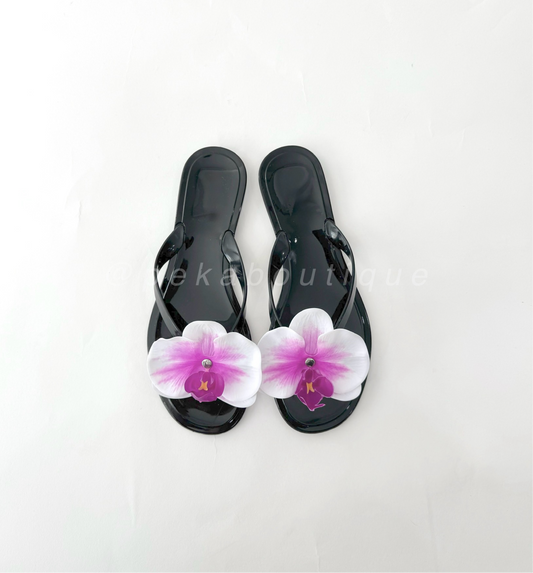 Sandalias Orquídea Negra