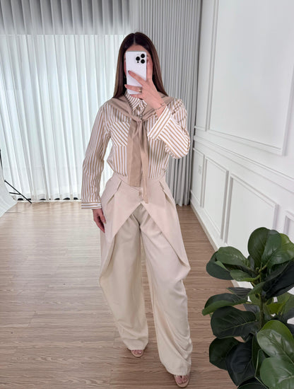 Pantalón Tailored Cream