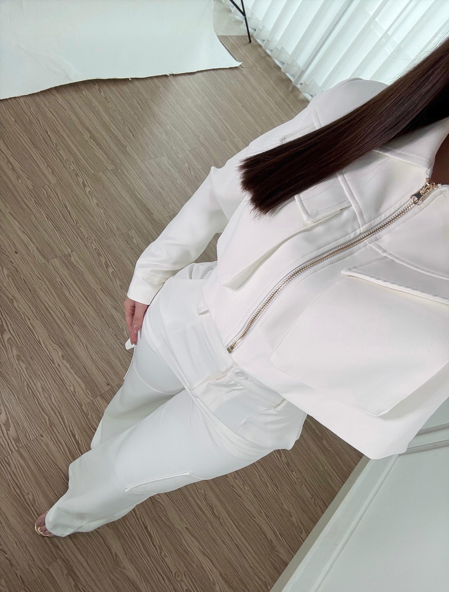 Conjunto Utility White