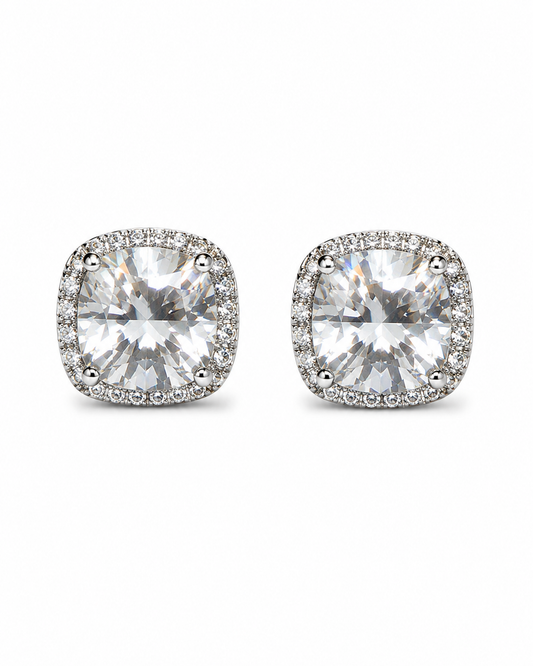 Arracadas Silver Shine