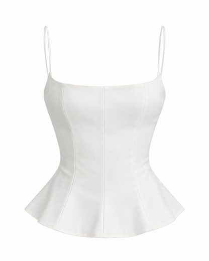 Blusa Georgette White