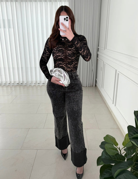 Pantiblusa Lace Black