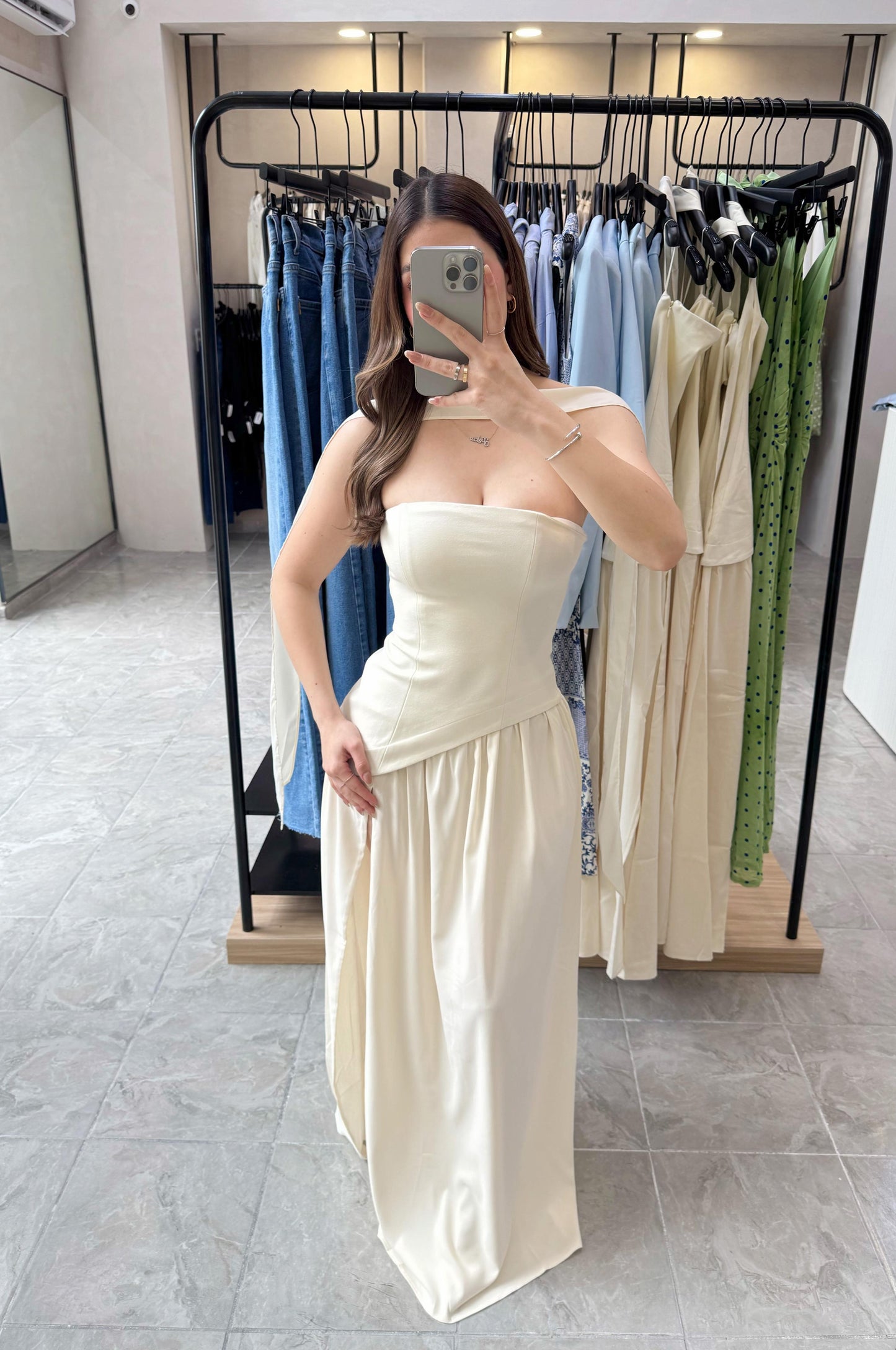 Vestido Haute Ivory