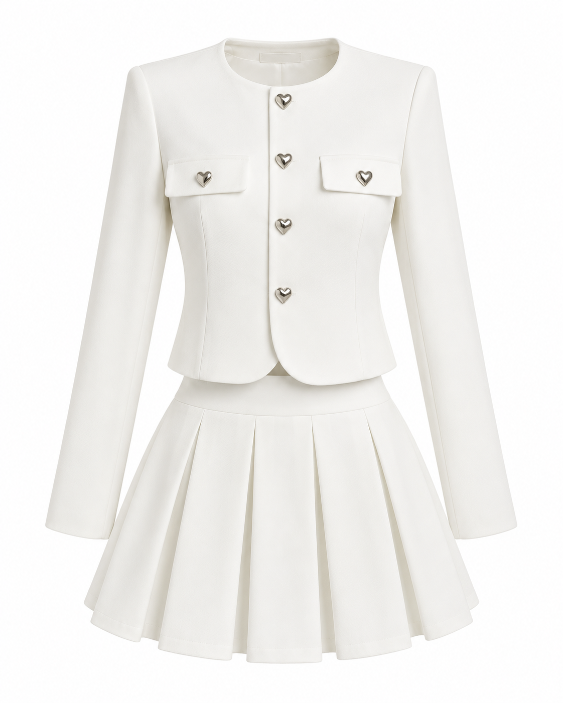 Conjunto Refined White