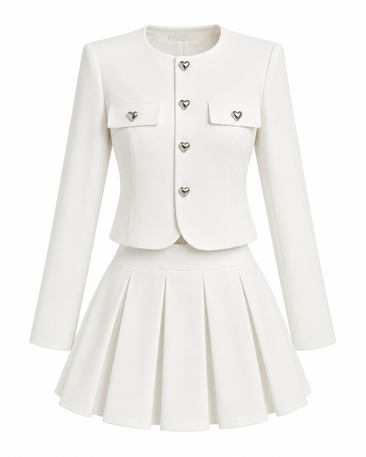 Conjunto Refined White