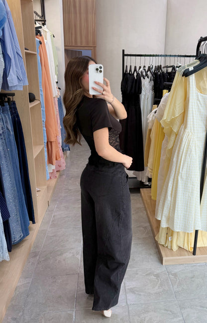Pantalón Relaxed Black