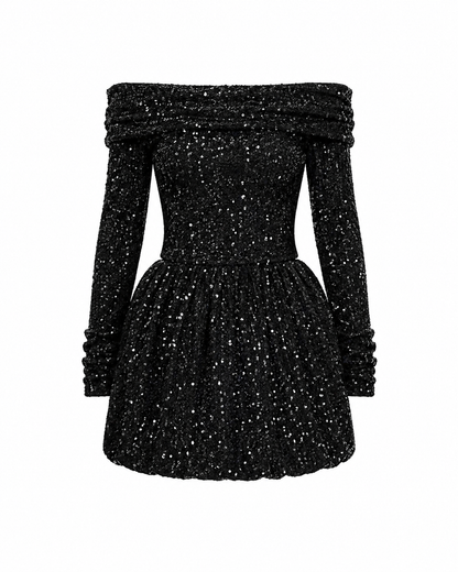 Conjunto Sequin Black