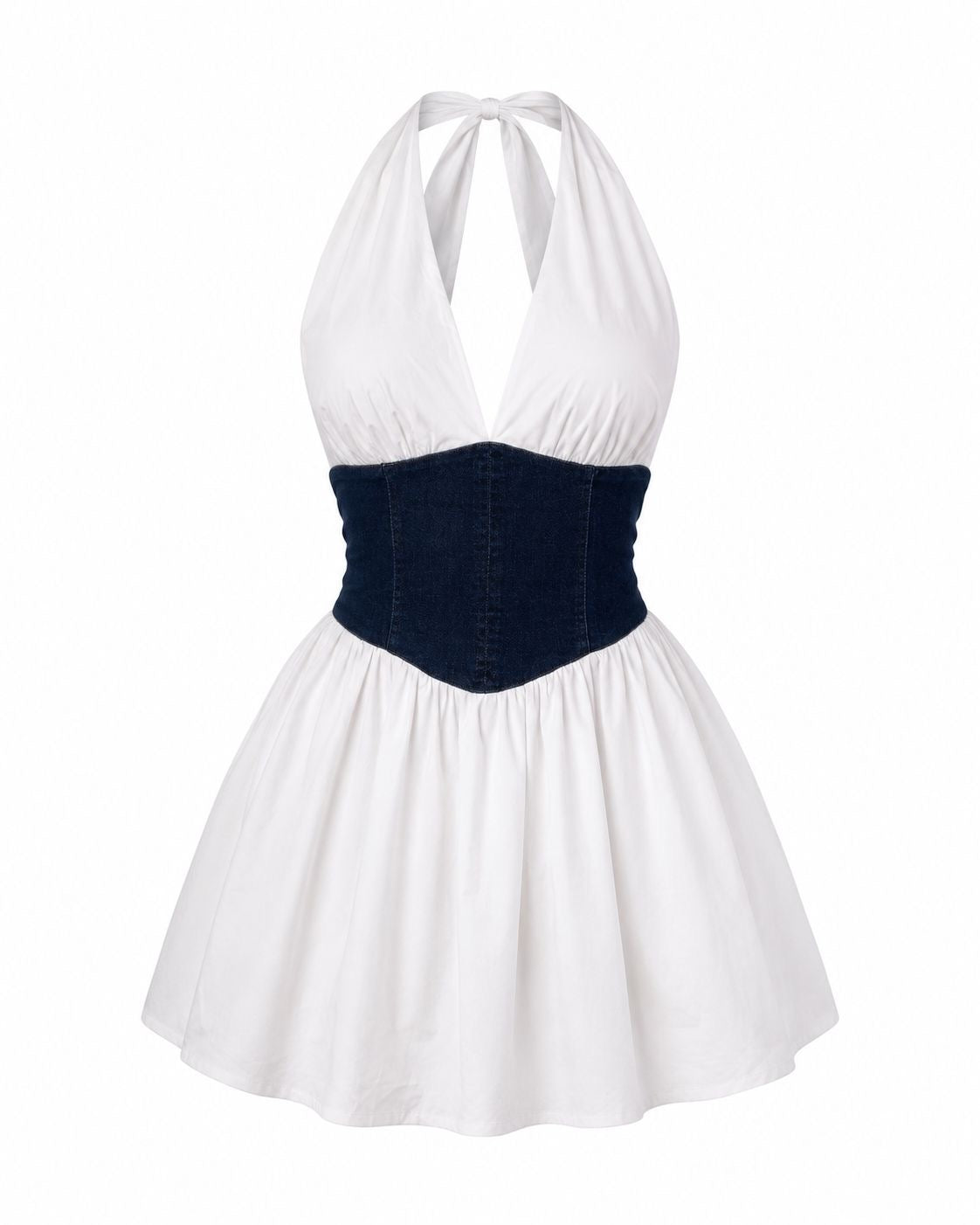 Vestido Corsette Denim