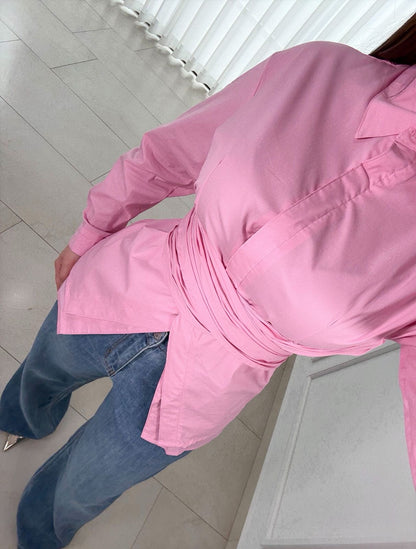 Blusa Poplim Pink