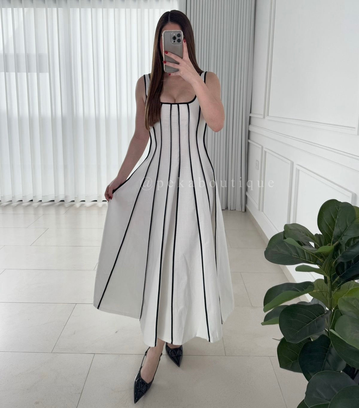 Vestido Line Blanco