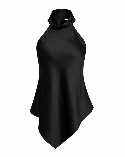 Top Backless Black