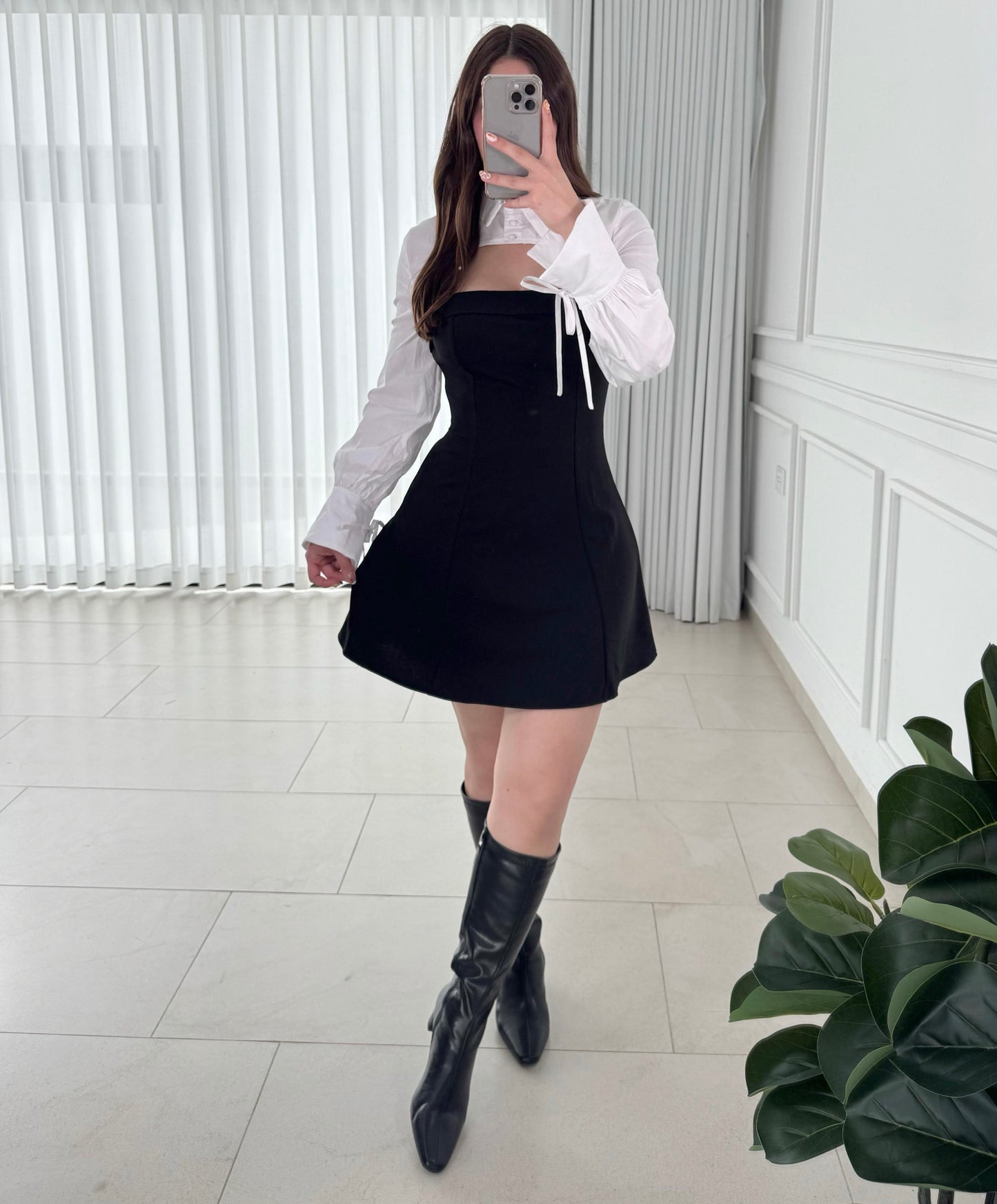 Vestido Sleeves Black