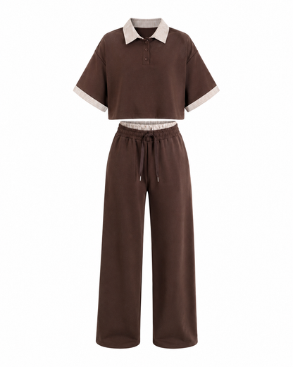 Conjunto Daily Brown