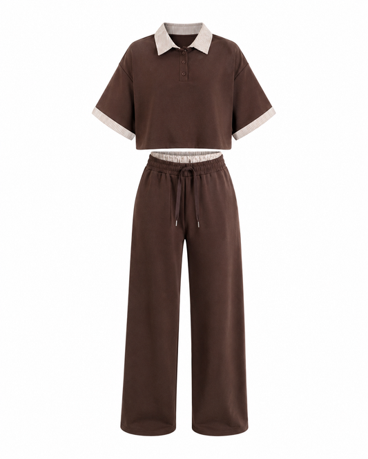 Conjunto Daily Brown