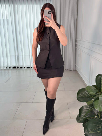 Conjunto Linen Black