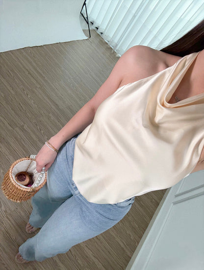 Top Satin Ivory
