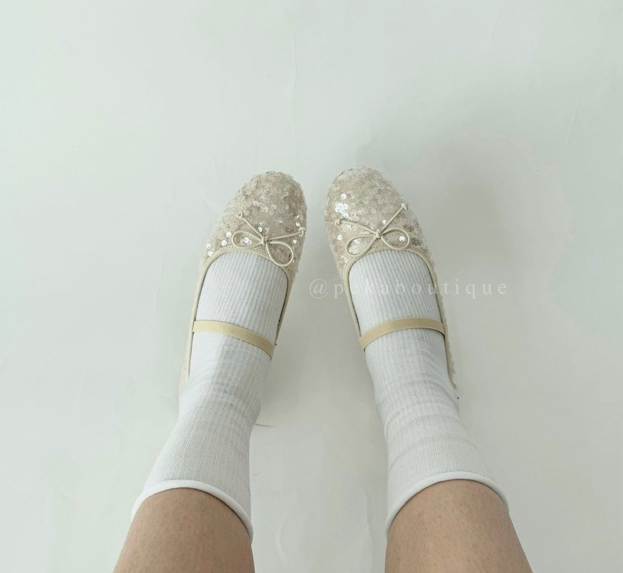 Ballerinas Beige