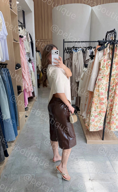 Blusa Cape Cream