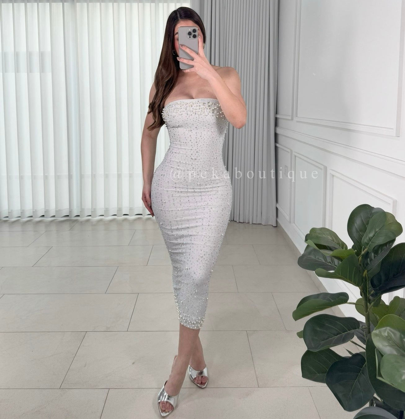 Vestido White Pearl