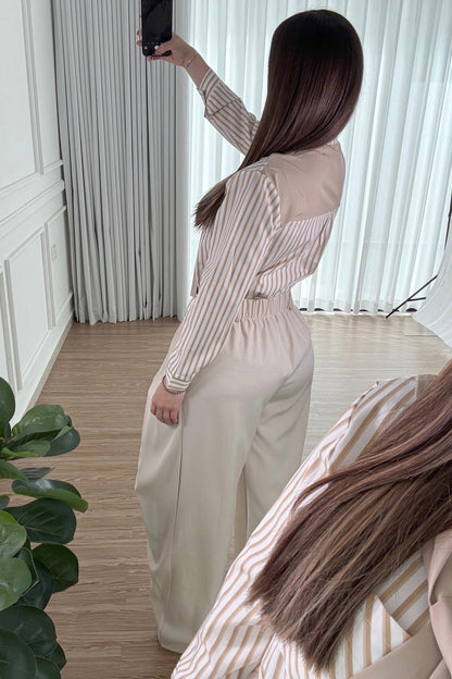 Pantalón Tailored Cream