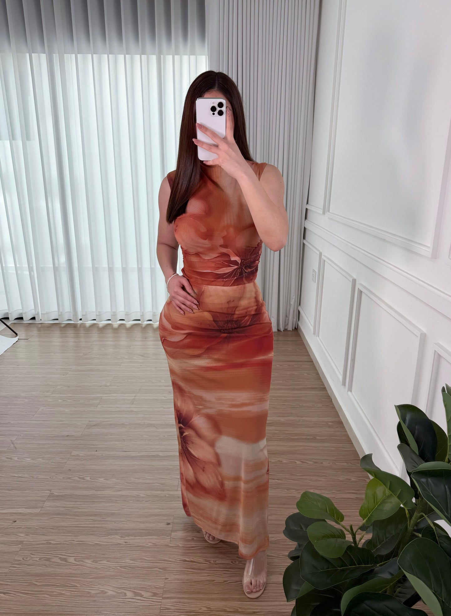 Conjunto Wildflower Rust