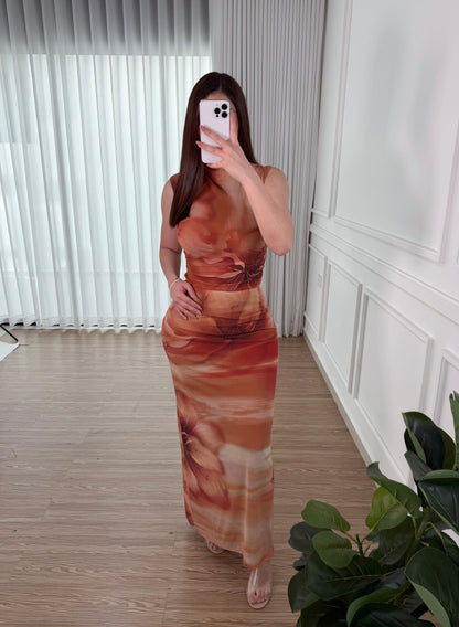 Conjunto Wildflower Rust
