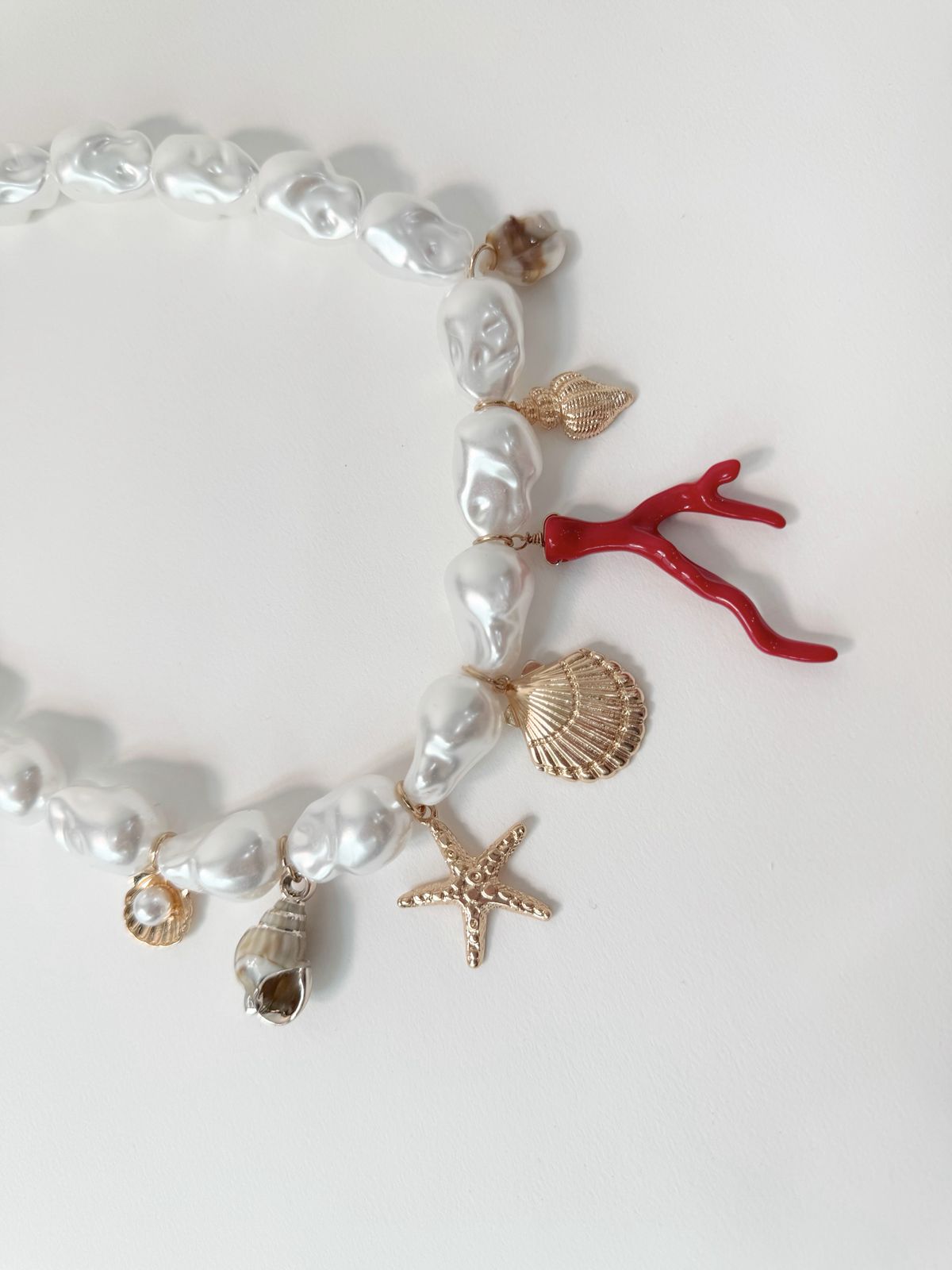 Cadena Chunky Pearls