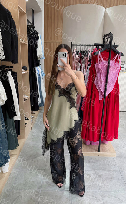 Conjunto Lacy Olive