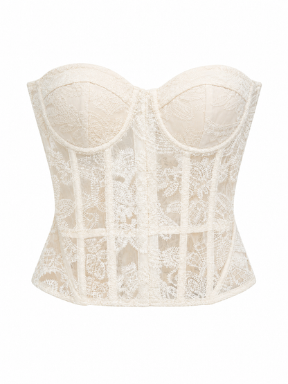 Corsette Lattice Ivory