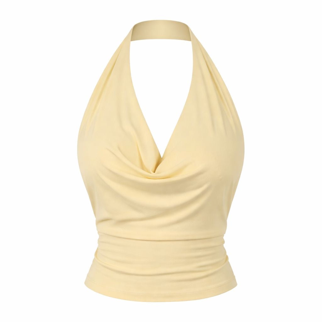 Top Halter Yellow