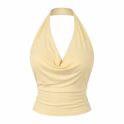 Top Halter Yellow
