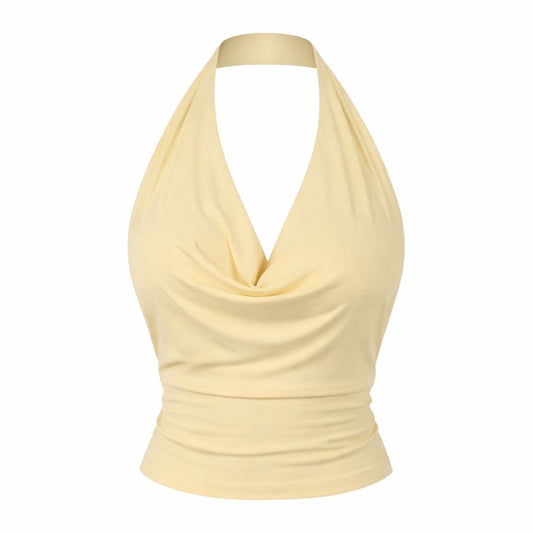 Top Halter Yellow