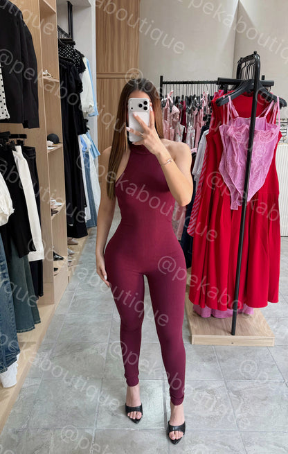 Jumpsuit Clubby Wine