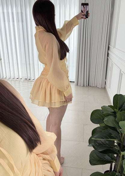 Vestido Marfil Yellow