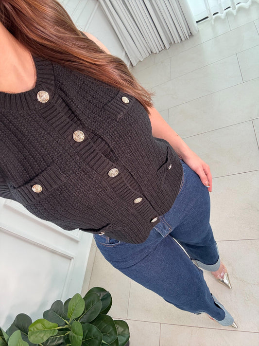 Blusa Retro Black