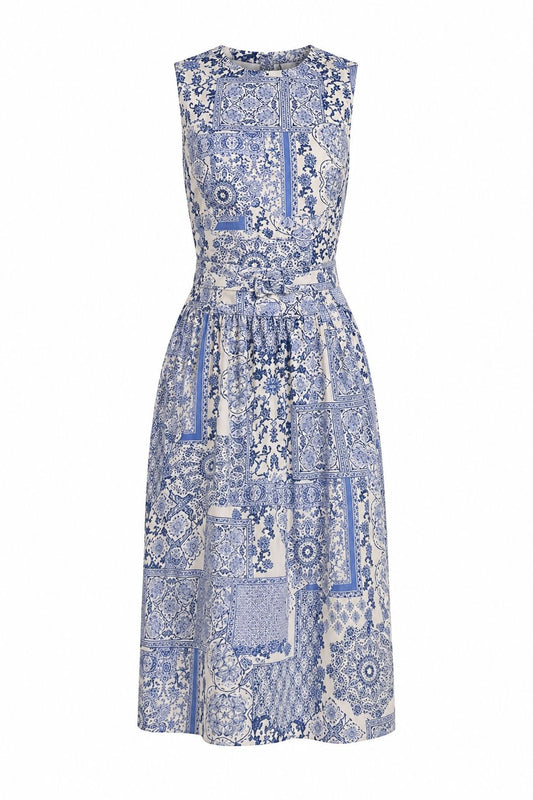 Vestido Porcelain Blue