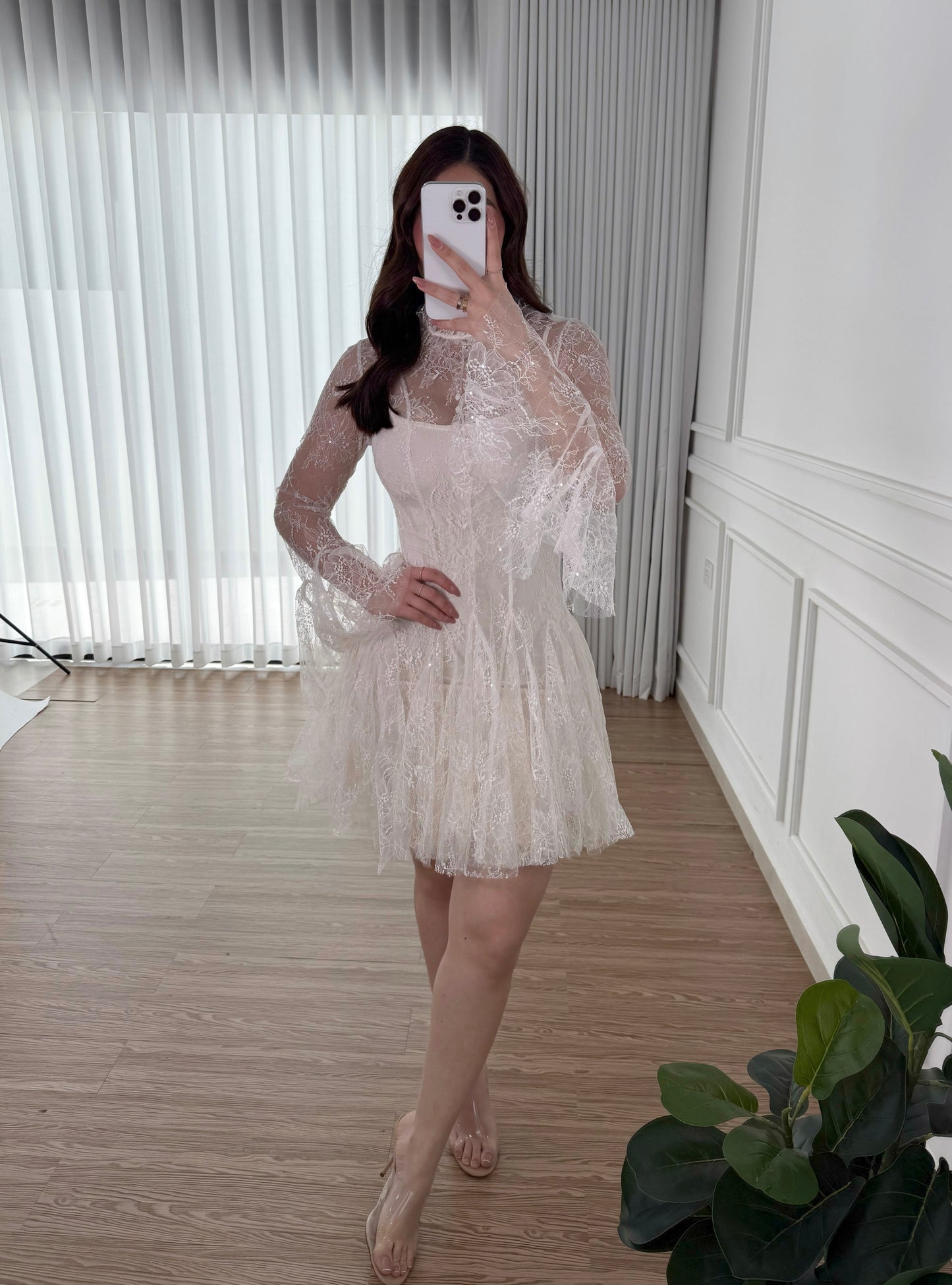 Vestido Victorian Ivory